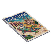 Barcelona Spanje Notitieboek (Rechterzijde)