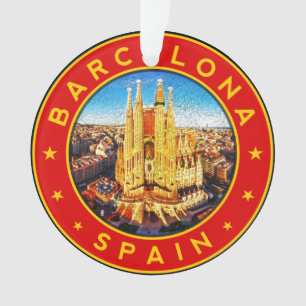Barcelona Spanje Ornament