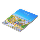 Barcelona, Spanje - Park Guell Gaudi Mozaïek Notitieblok (Linkerzijde)
