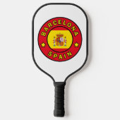 Barcelona Spanje Pickleball Paddle (Achterkant)