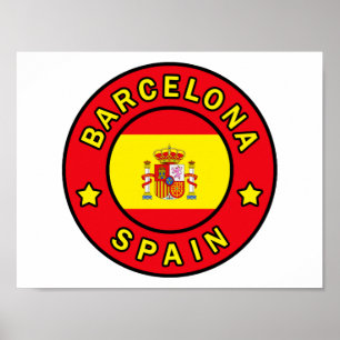 Barcelona Spanje Poster