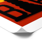 Barcelona, Spanje, reisposter Poster (Hoek)