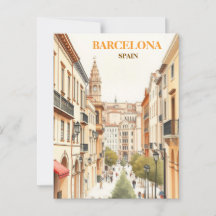 barcelona spanje reizen kunst Vintage