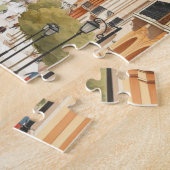 barcelona spanje reizen kunst Vintage Legpuzzel (Zijkant)