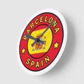 Barcelona Spanje Ronde Klok (Hoek)