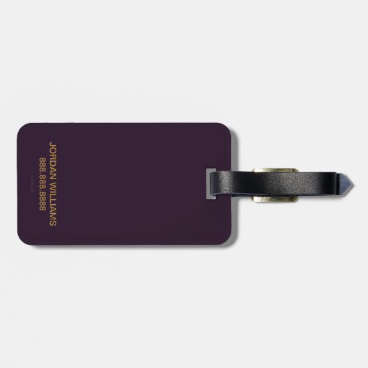 Barcelona, Spanje - Sagrada Familia Bagagelabel (Achterkant horizontaal)