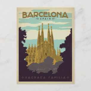 Barcelona, Spanje - Sagrada Familia Briefkaart