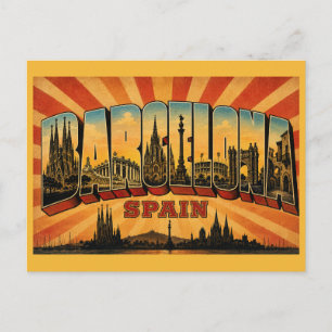 Barcelona Spanje Sagrada Familia Briefkaart
