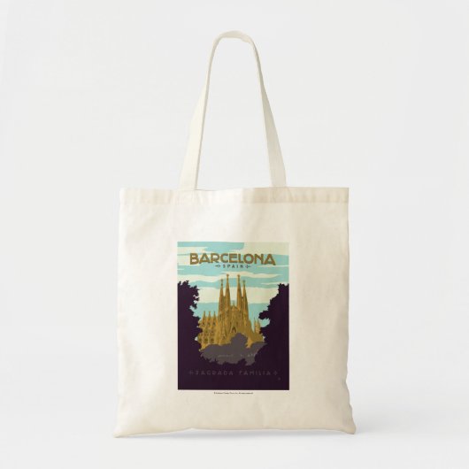 Barcelona, Spanje - Sagrada Familia Tote Bag (Voorkant)
