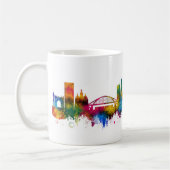 Barcelona Spanje Silhouet Koffiemok (Links)