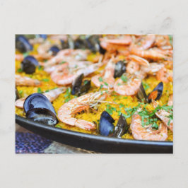 Barcelona Spanje | Spaanse Paella Briefkaart