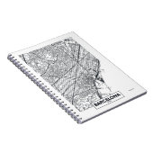 Barcelona, Spanje | Stadskaart Notitieboek (Rechterzijde)