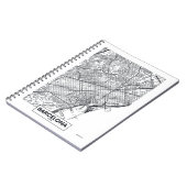 Barcelona, Spanje | Stadskaart Notitieboek (Linkerzijde)