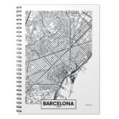 Barcelona, Spanje | Stadskaart Notitieboek (Voorkant)
