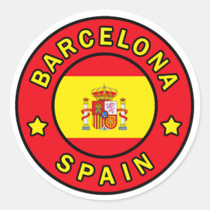 Barcelona Spanje Sticker