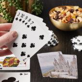 Barcelona Spanje Tempel Expiatori del Sagrat Cor Pokerkaarten (Insitu)