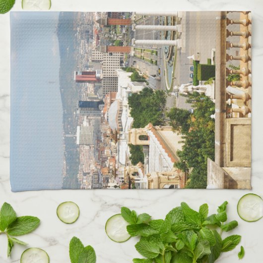 Barcelona, Spanje Theedoek (Gevouwen)