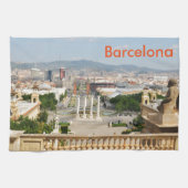 Barcelona, Spanje Theedoek (Horizontaal)