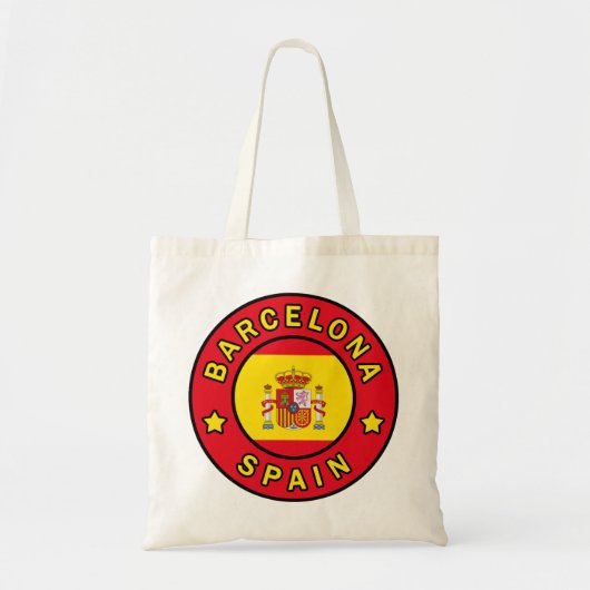 Barcelona Spanje Tote Bag (Voorkant)