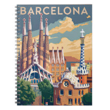 Barcelona Spanje vintage