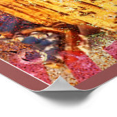 Barcelona, Spanje, Vintage poster (Hoek)