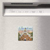 Barcelona Square Magnet (Insitu (Vaatwasser))