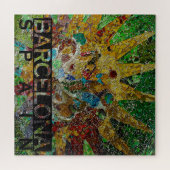 Barcelona Square Puzzle Legpuzzel (Horizontaal)