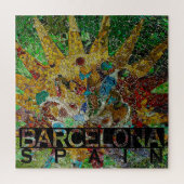 Barcelona Square Puzzle Legpuzzel (Verticaal)