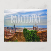 Barcelona-stad Briefkaart (Voorkant)