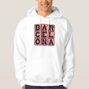 Barcelona, Stad in Spanje Hoodie