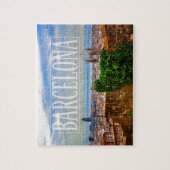 Barcelona-stad Legpuzzel (Verticaal)