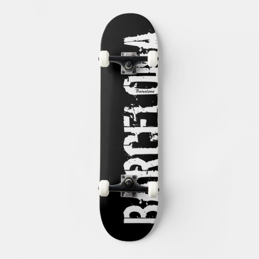 Barcelona - Stedelijke Stijl - Skateboard (Voorkant)
