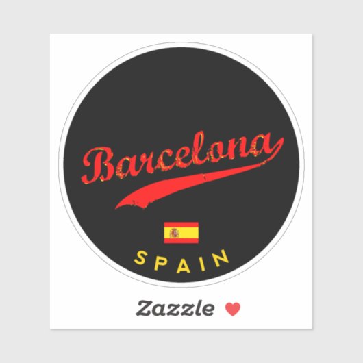 Barcelona Sticker (Vel)