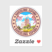 Barcelona Sticker (Vel)