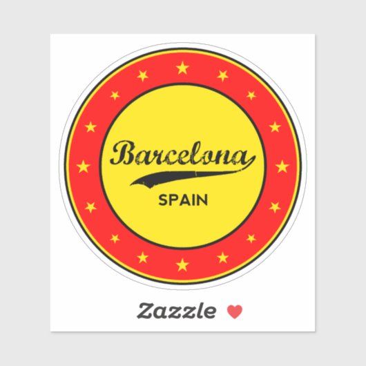 Barcelona Sticker (Vel)