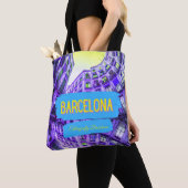 Barcelona straat stijl tas-ontwerp 10 tote bag (Dichtbij)