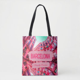 Barcelona straat stijl tas-ontwerp 8 tote bag