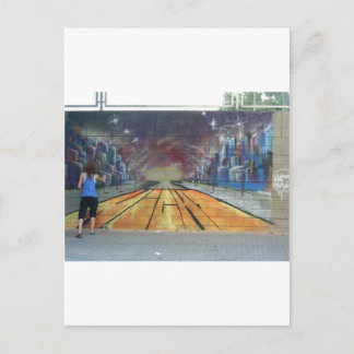 Barcelona Street Art Briefkaart