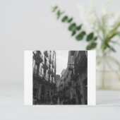 Barcelona Street Briefkaart (Staand voorkant)