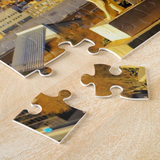 Barcelona Street Scene. Legpuzzel (Zijkant)