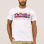 BaRCELONA T-shirt (Voorkant)