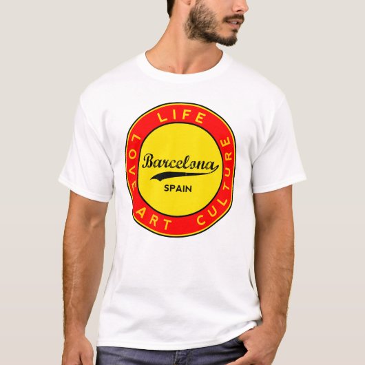 Barcelona T-shirt (Voorkant)