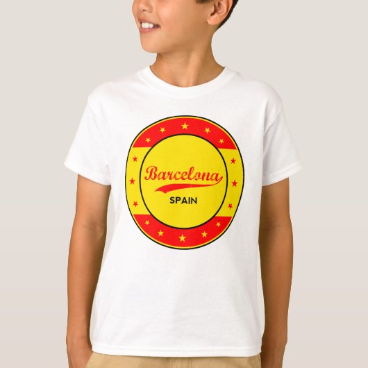 Barcelona T-shirt (Voorkant)