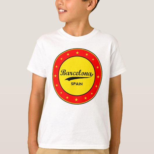 Barcelona T-shirt (Voorkant)