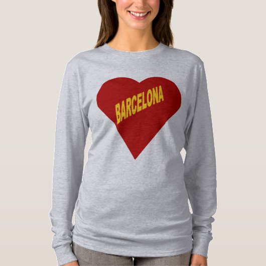 BARCELONA-T-shirt T-shirt (Voorkant)