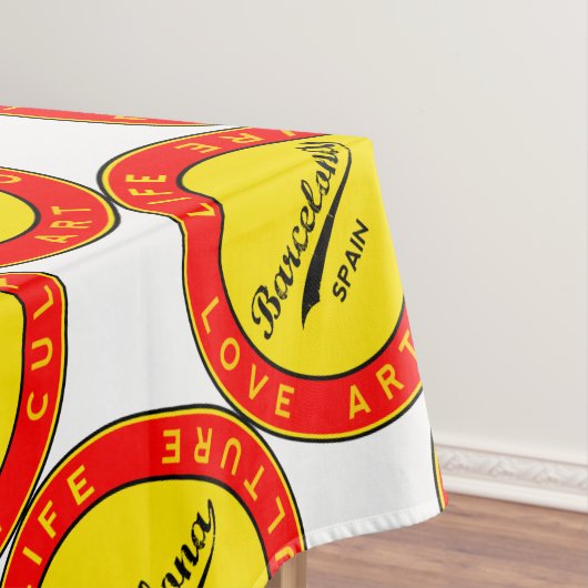 Barcelona Tafelkleed (Voorbeeld)