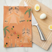 Barcelona Theedoek (Quarter Fold)