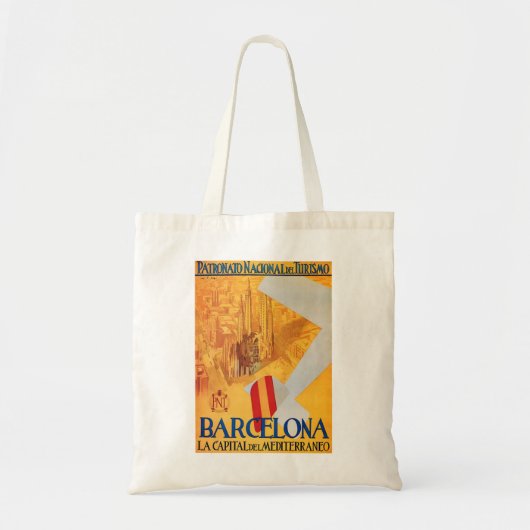 BARCELONA TOTE BAG (Voorkant)