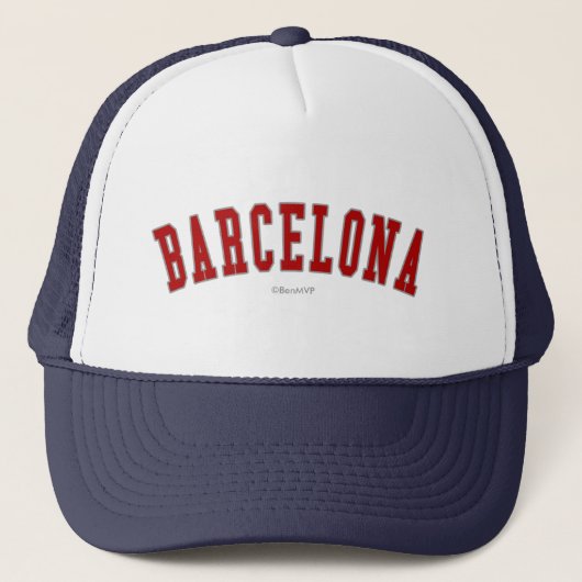 Barcelona Trucker Pet (Voorkant)