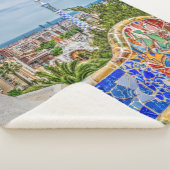 Barcelona Unique Shabby Chic Modern Sherpa Deken (3/4)